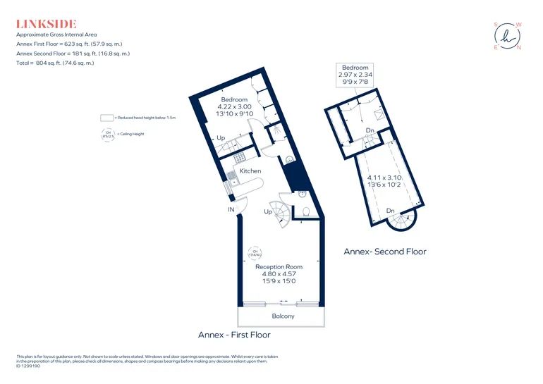 Floorplan 1 for Linkside New Malden KT3