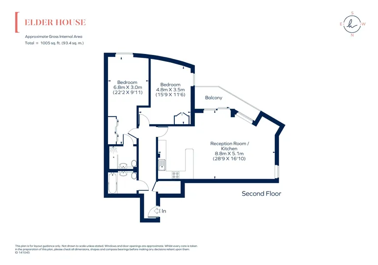 Floorplan 1 for 4 Water Lane, Kingston Upon Thames, KT1
