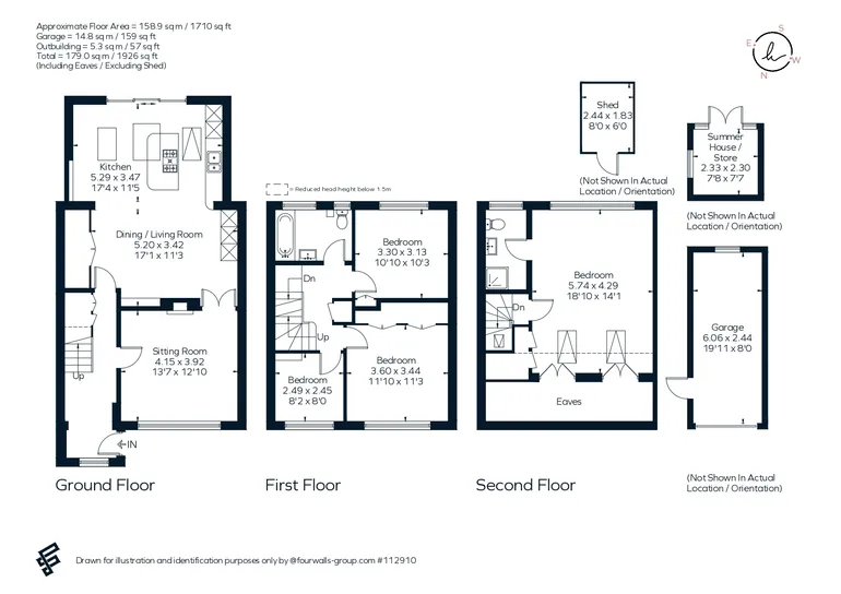 Floorplan 1 for Berryfield Road, Bradford-On-Avon, BA15