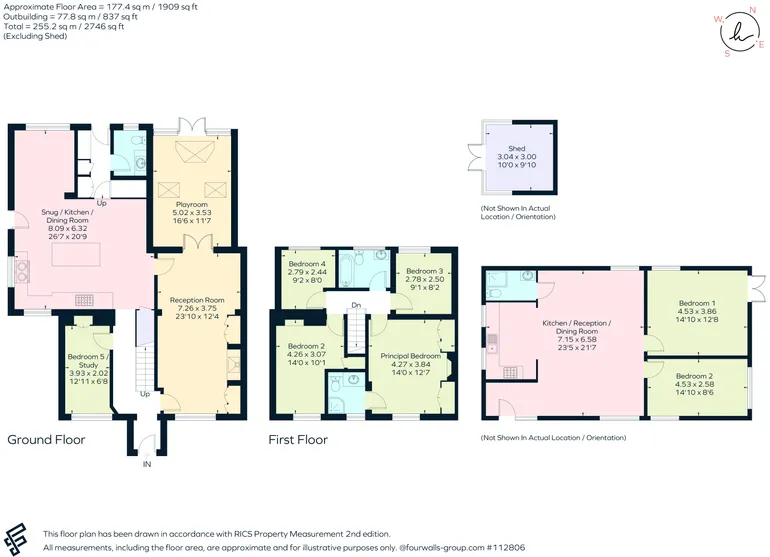 Floorplan 1 for Adbury Road, Newbury, RG20