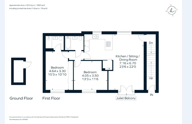 Floorplan 1 for Nicholson Road Dunton Green TN14