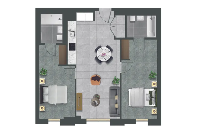 Floorplan 1 for Hove Central, 11 Boulevard Place Brighton BN3