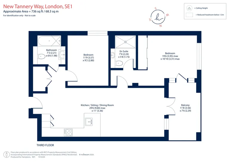 Floorplan 1 for The Pickle Factory, Bermondsey, SE1