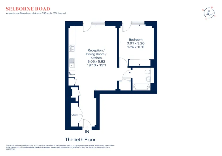 Floorplan 1 for The Eades, 11 Selborne Road London E17