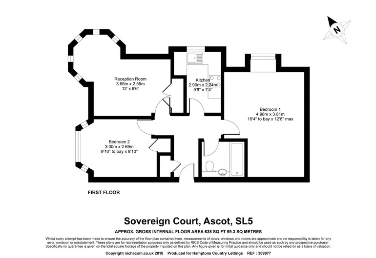Floorplan 1 for Halfpenny Lane, Sunningdale SL5