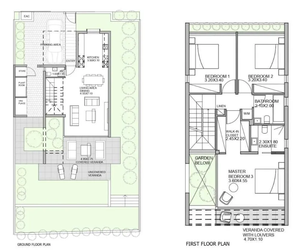 Floorplan for Konia, Pafos, Cyprus