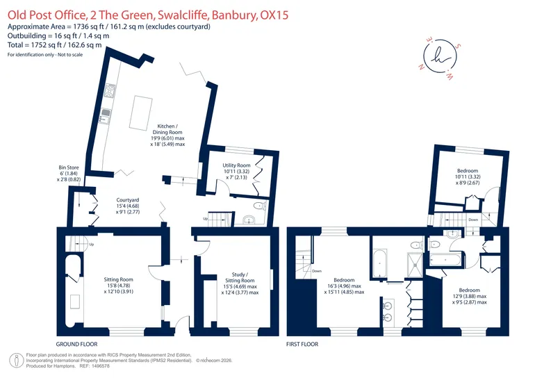 Floorplan 1 for The Green, Swalcliffe, OX15