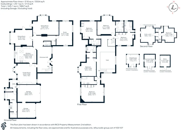 Floorplan 1 for Motts Hill Lane, Tadworth, KT20