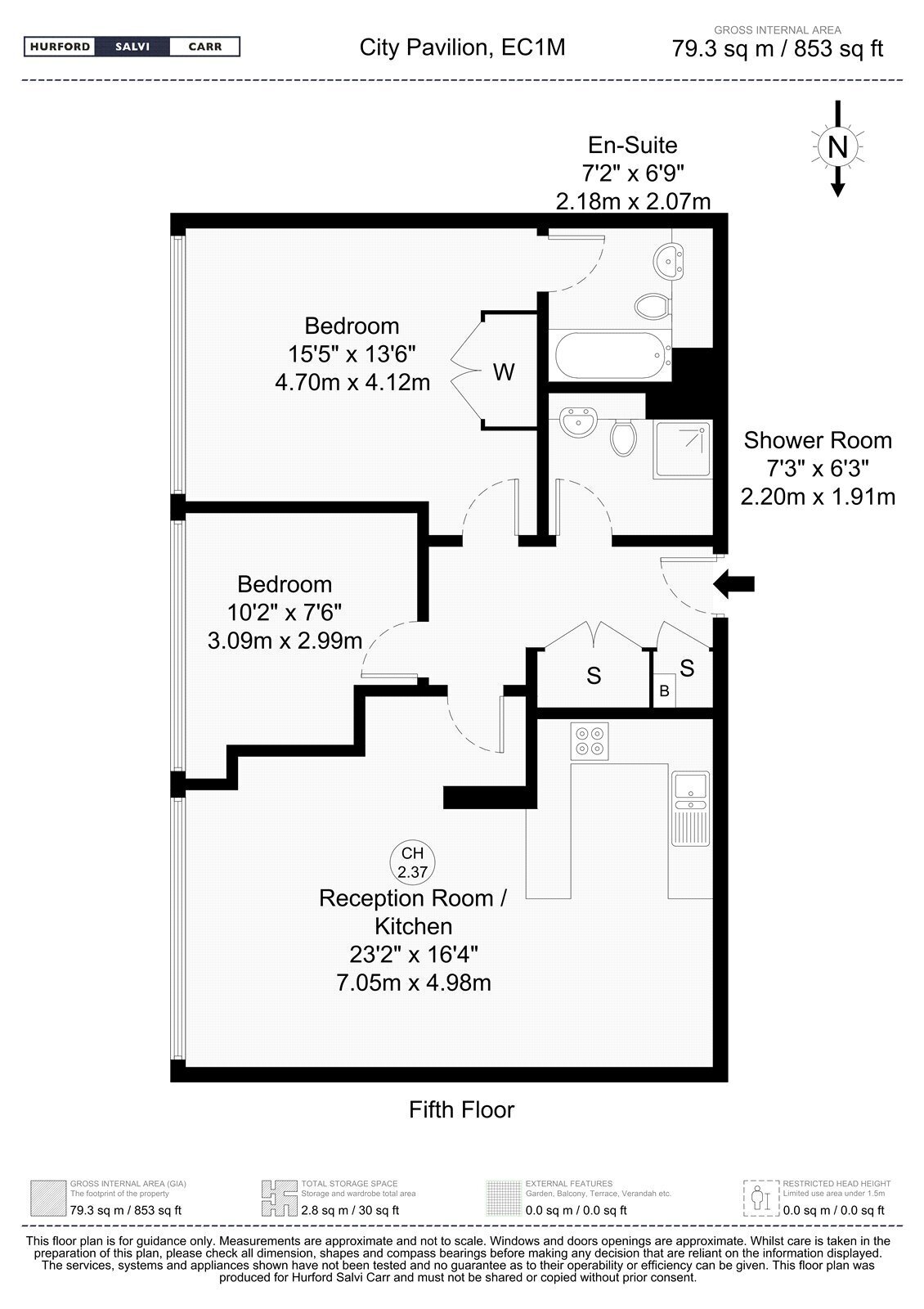 City Pavilion, Clerkenwell, EC1M floorplan