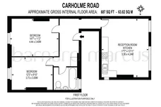 Carholme Road, LONDON floorplan 1 out of 1