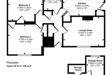 Westwood Road, East Peckham, TONBRIDGE floorplan 1 out of 1