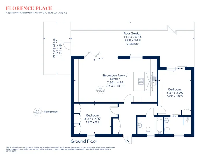 Floorplan 1 for South Park Road London SW19