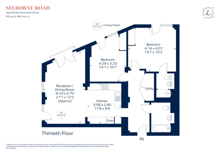 Floorplan 1 for The Eades, 11 Selborne Road London E17