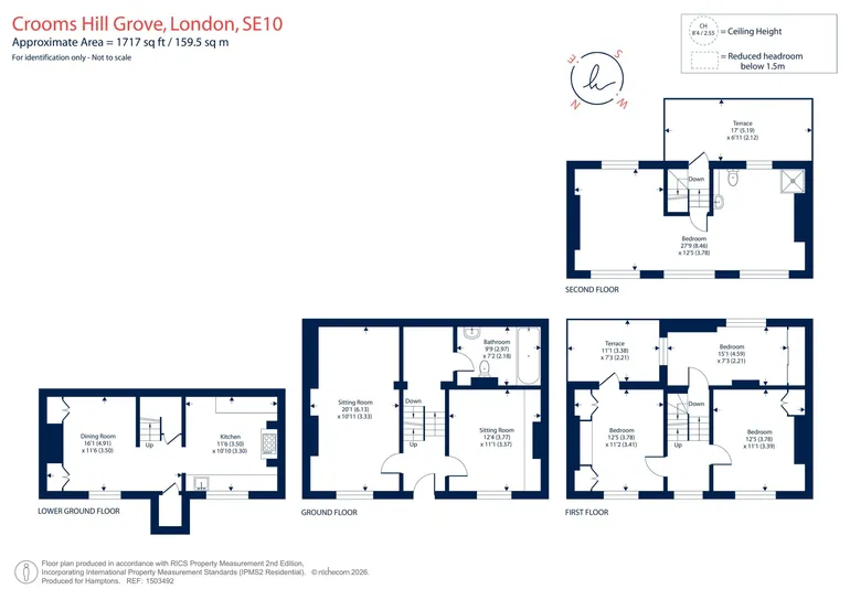 Floorplan 1 for Crooms Hill Grove London SE10