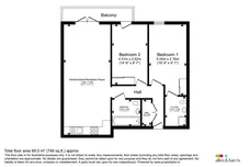 The Hayes, Cardiff floorplan 1 out of 1