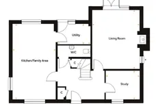 Monarch Rise, Off The Folley, Layer-De-La-Haye, Colchester floorplan 1 out of 2