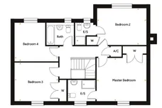 Monarch Rise, Off The Folley, Layer-De-La-Haye, Colchester floorplan 2 out of 2