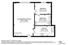 Elmfield West Block, Southampton floorplan 1 out of 1