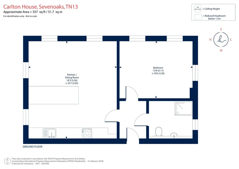 Floorplan 1 for St. Johns Hill, Sevenoaks, TN13