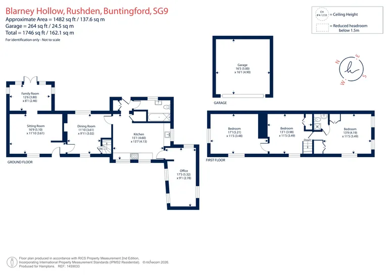 Floorplan 1 for School Lane, Rushden, Buntingford, SG9