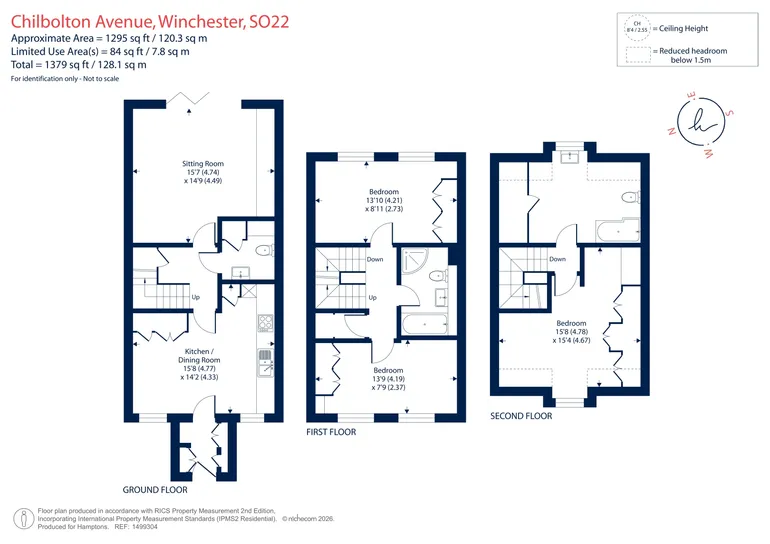 Floorplan 1 for 28 Chilbolton Avenue, Winchester, SO22