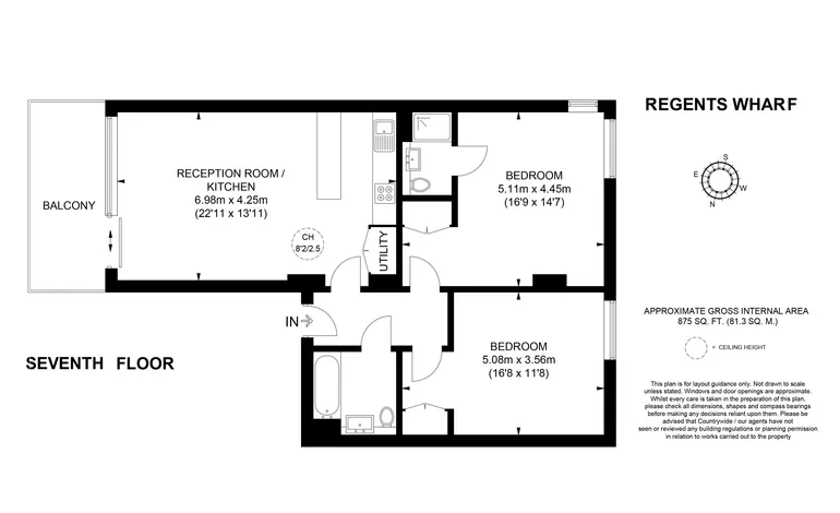 Floorplan 1 for Camley Street London N1C