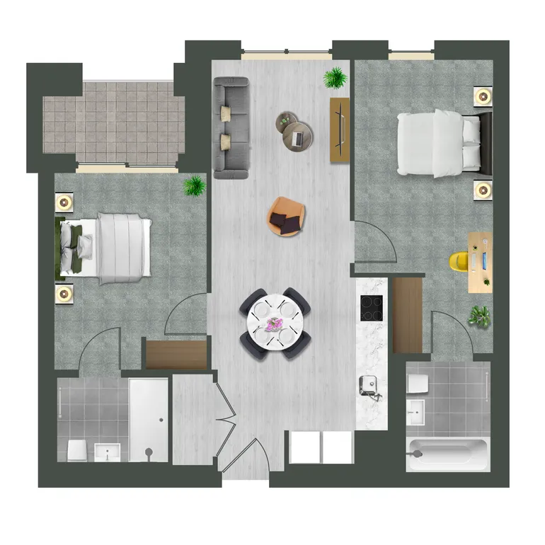 Floorplan 1 for Hove Central, 11 Boulevard Place Brighton BN3