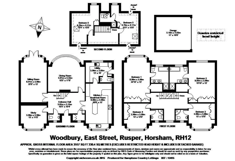 Floorplan 1 for East Street Rusper RH12