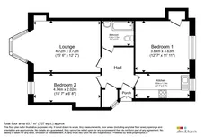 Onslow Drive, Glasgow floorplan 1 out of 1