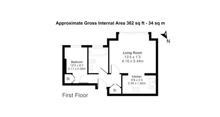 Floorplan 1 for Werter Road London SW15