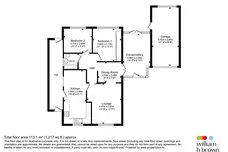 Dunnetts Close, Ashill, Thetford floorplan 1 out of 1