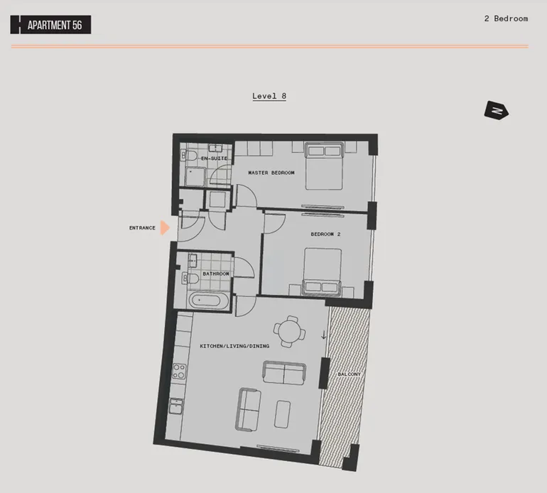 Floorplan 1 for Plough Road, London, SW11
