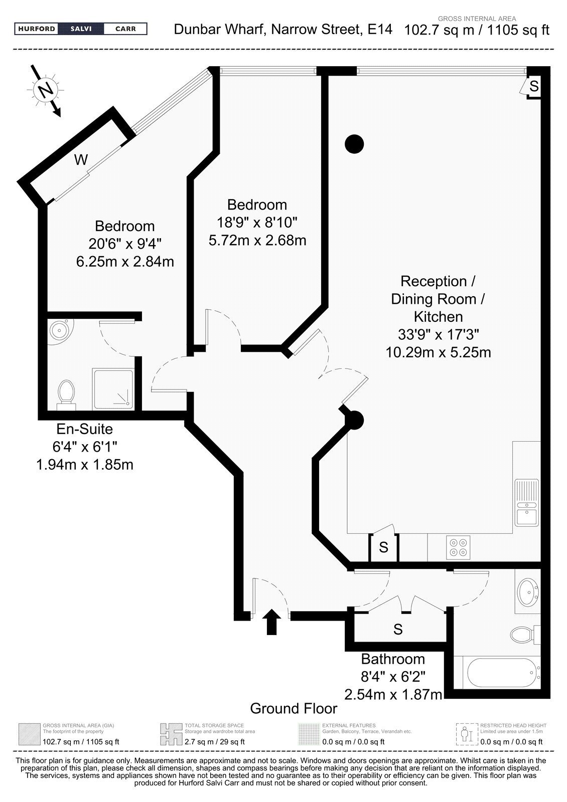 Narrow Street, Limehouse, London, E14 floorplan