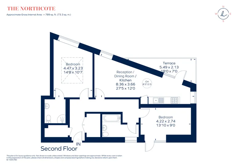 Floorplan 1 for The Northcote, London, SW11