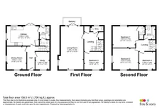 Lundy Walk, Hailsham floorplan 2 out of 2