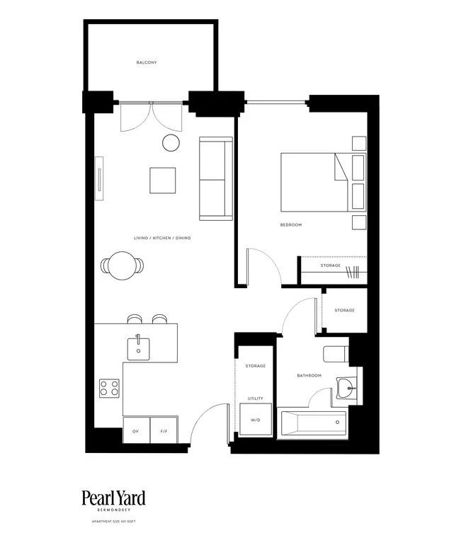 Floorplan 1 for Biscuit Walk Bermondsey SE16