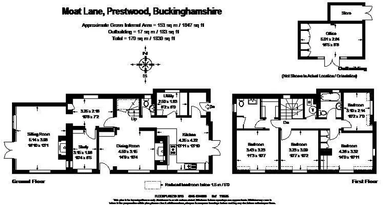 Floorplan 1 for Moat Lane Great Missenden HP16