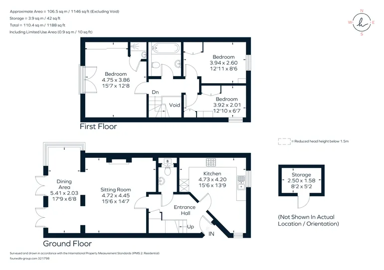 Floorplan 1 for St. Johns Road Bath BA2