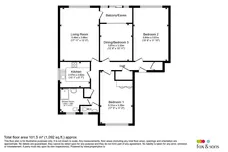 Compton Place Road, Eastbourne floorplan 1 out of 1