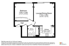 Heol Glan Rheidol, Cardiff floorplan 1 out of 1