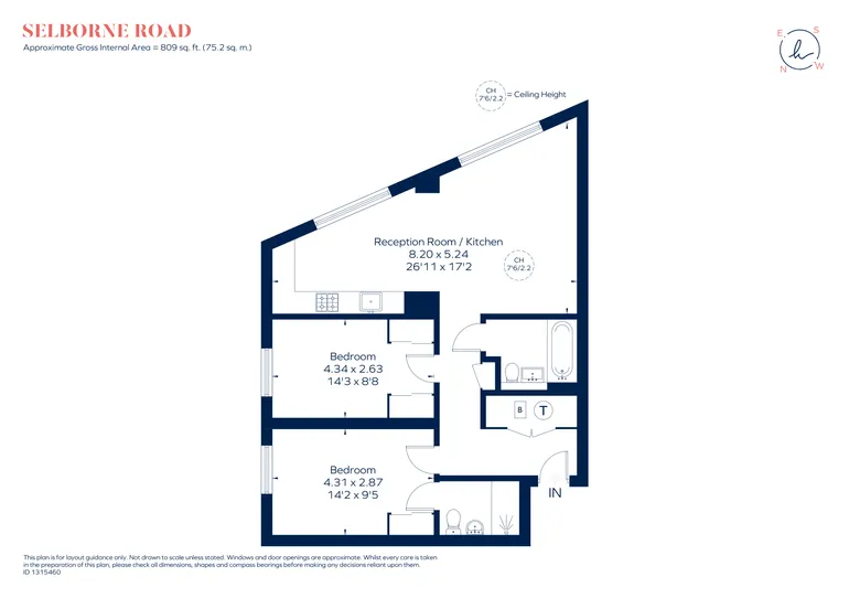 Floorplan 1 for The Eades, 11 Selborne Road London E17