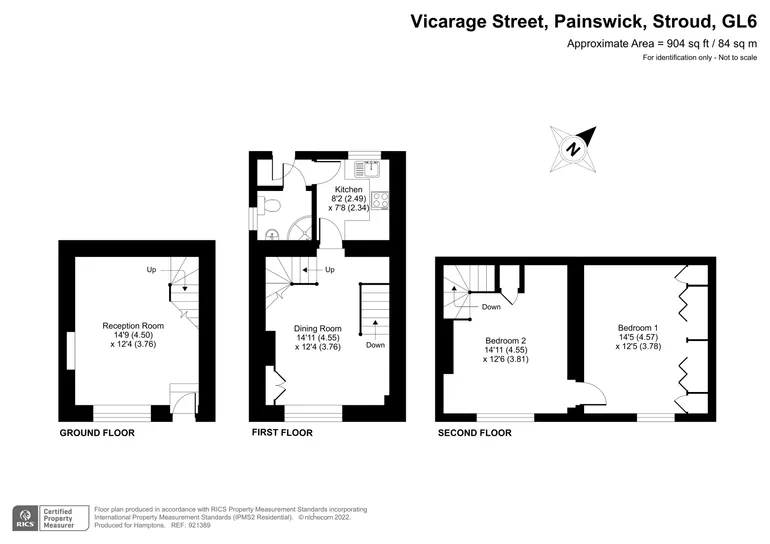 Floorplan 1 for Vicarage Street Painswick GL6