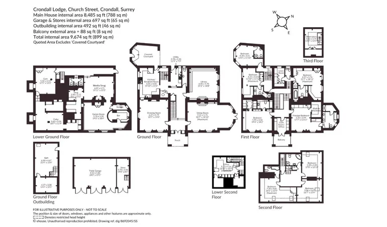 Floorplan 1 for Church Street Farnham GU10