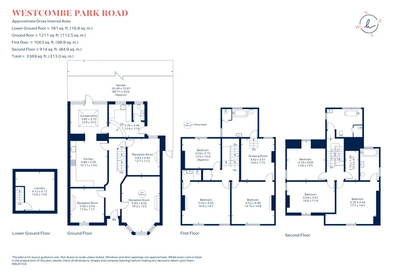 Floorplan 1 for Westcombe Park Road London SE3