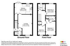 Samian Close, Worksop floorplan 1 out of 1