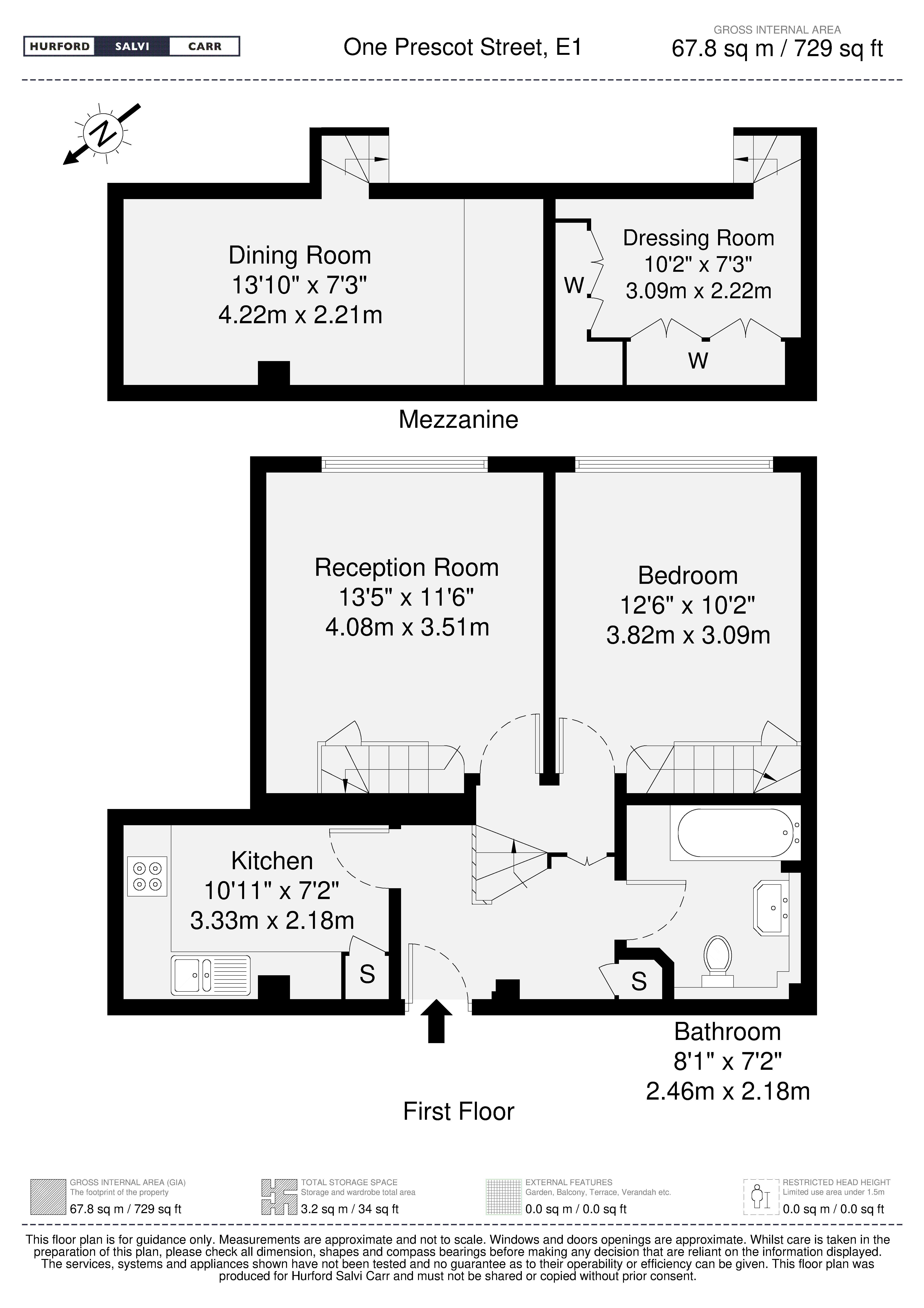 One Prescot Street, London, E1 floorplan