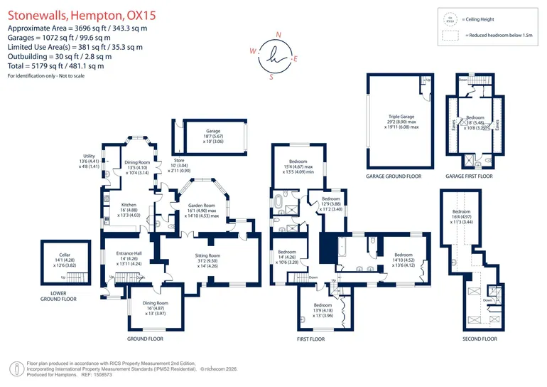 Floorplan 1 for Hempton Road, Hempton, OX15