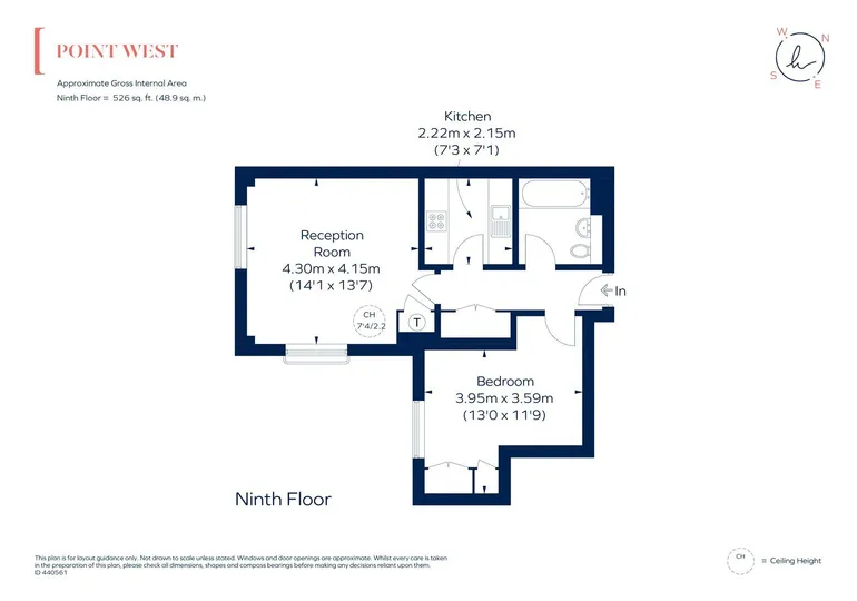 Floorplan 1 for Cromwell Road, London, SW7