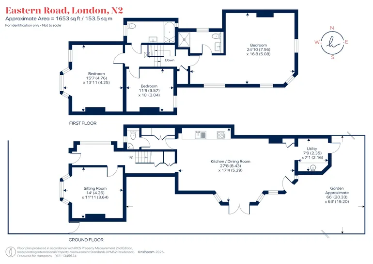 Floorplan 1 for Eastern Road London N2