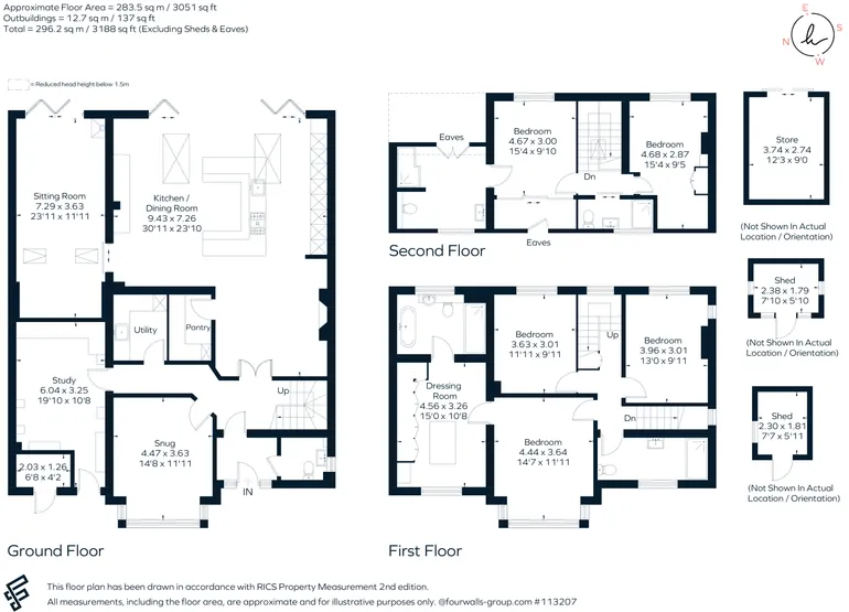 Floorplan 1 for Shipston Road, Stratford-Upon-Avon, CV37